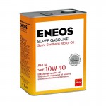 Моторное масло ENEOS SUPER GASOLINE 10W40, 4л